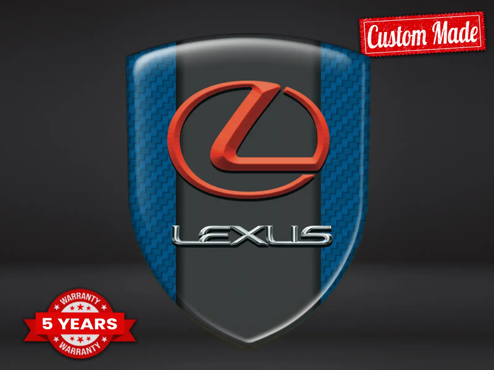 Lexus Domingsticker Premium Max Robust Hochwertig